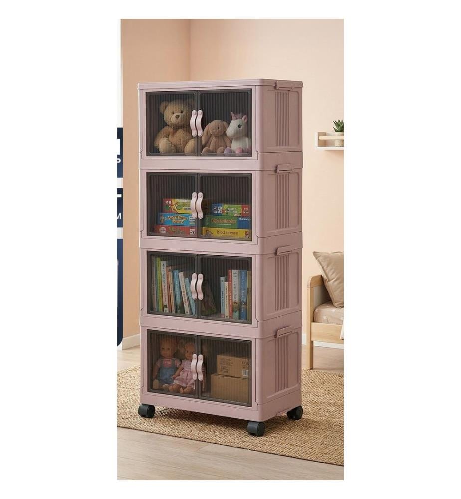 Armoire multifonctionnelle, 100 % plastique, poudre