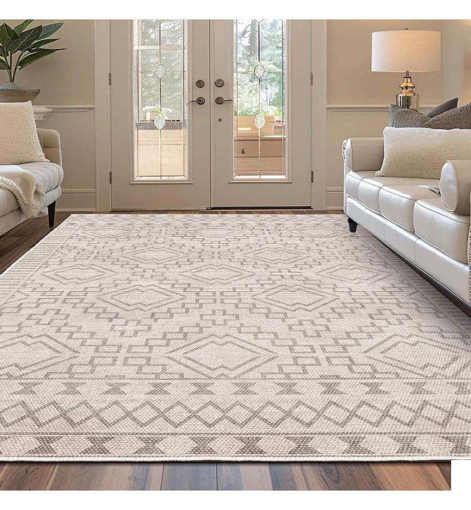 Tapis, 40 x 60, beige, 100 % POLYESTER