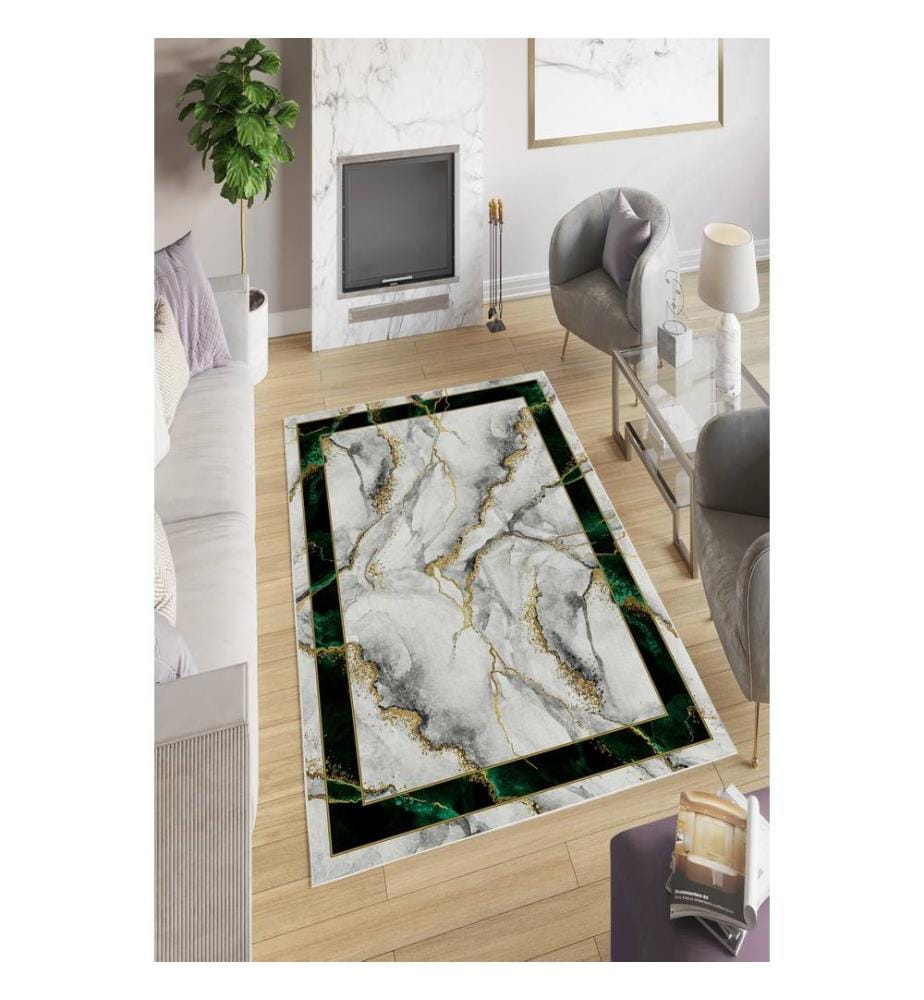 Tapis, 60 x 100, gris, 100 % POLYESTER