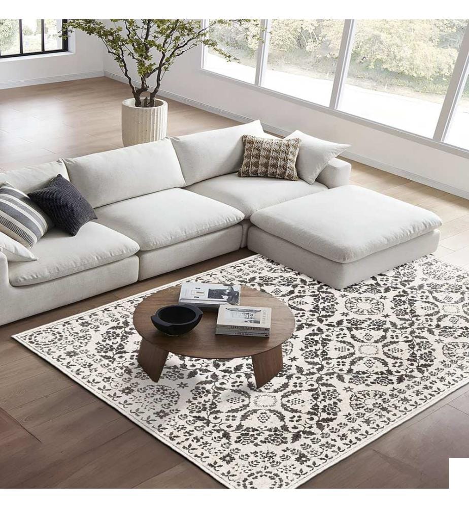 Tapis, 80 x 150, gris, 100 % POLYESTER