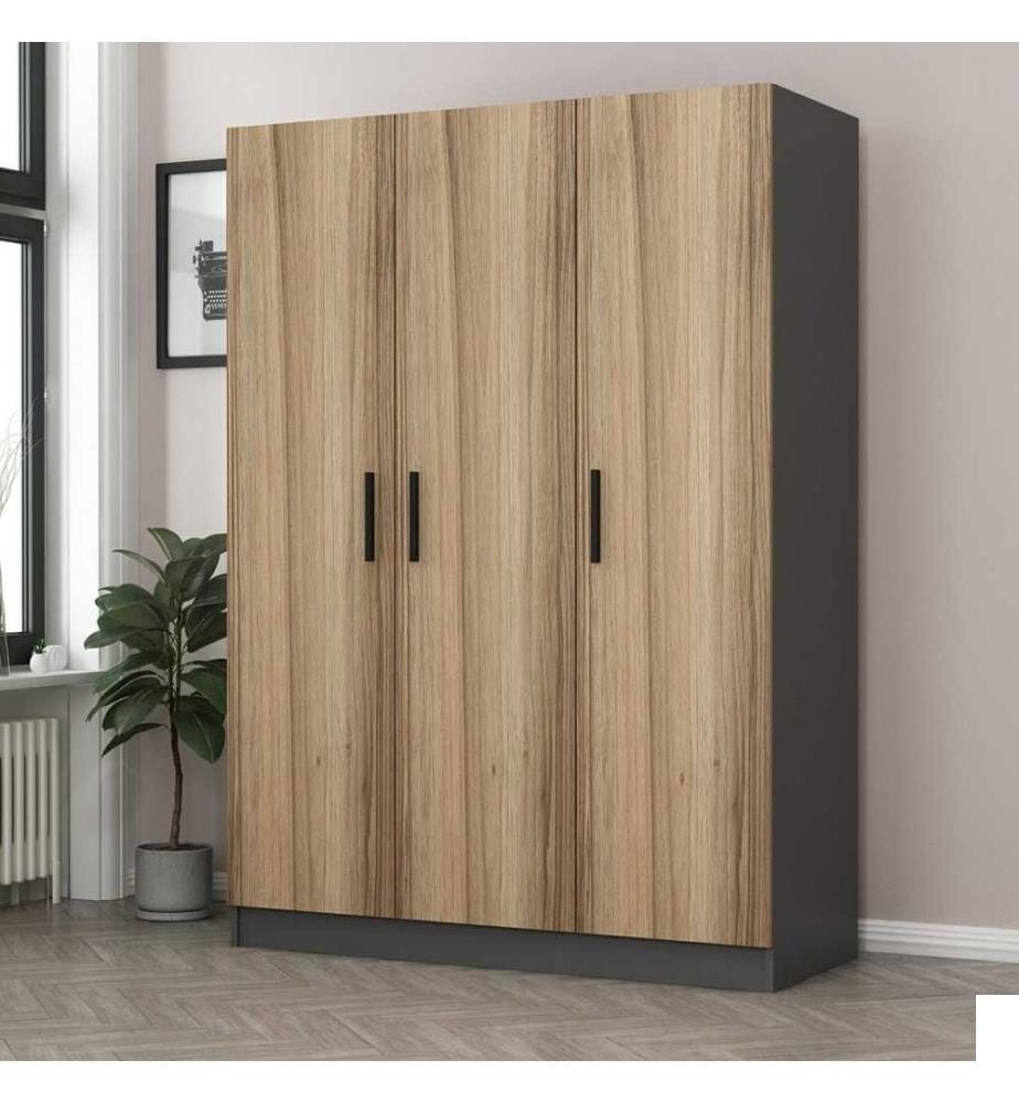 Armoire, chêne, panneau de particules mélaminé