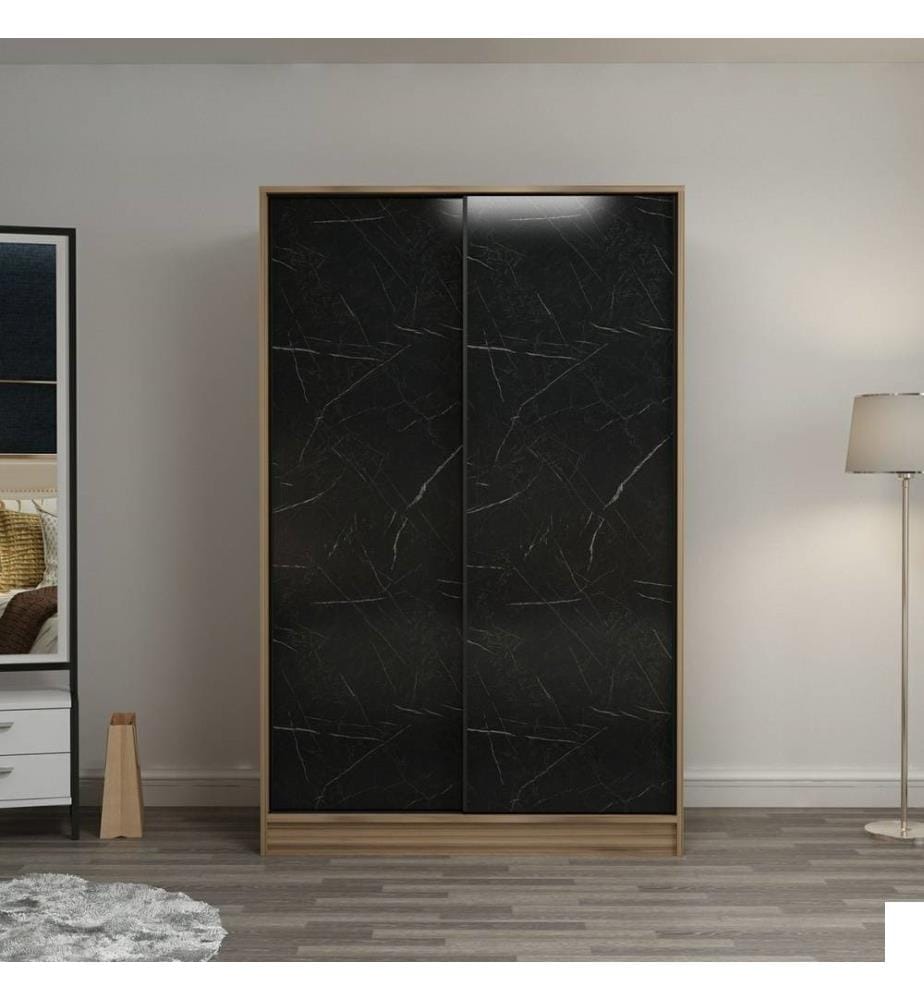 Armoire, chêne, pierre, panneau de particules mélaminé