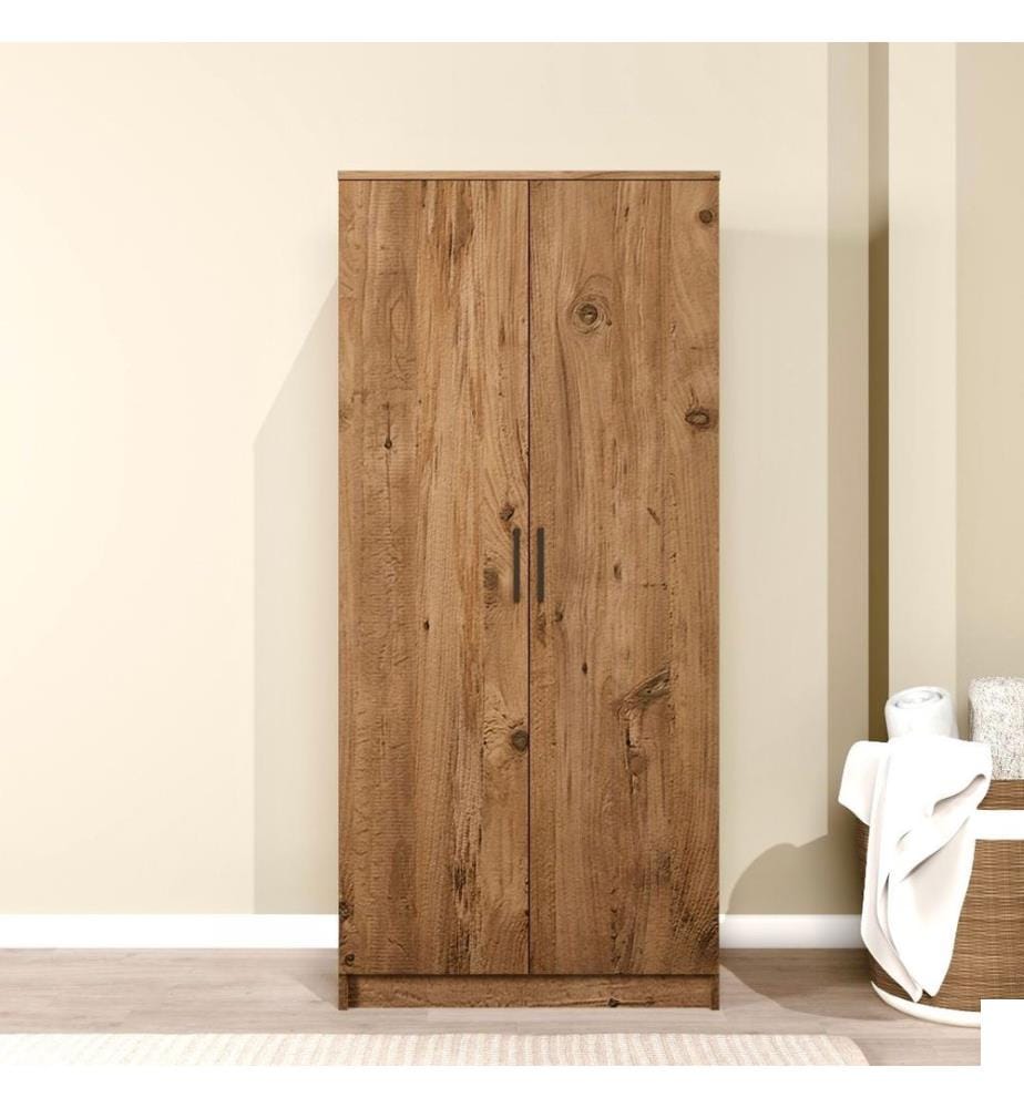 Armoire, pin atlantique, 100 % panneau de particules mélaminé