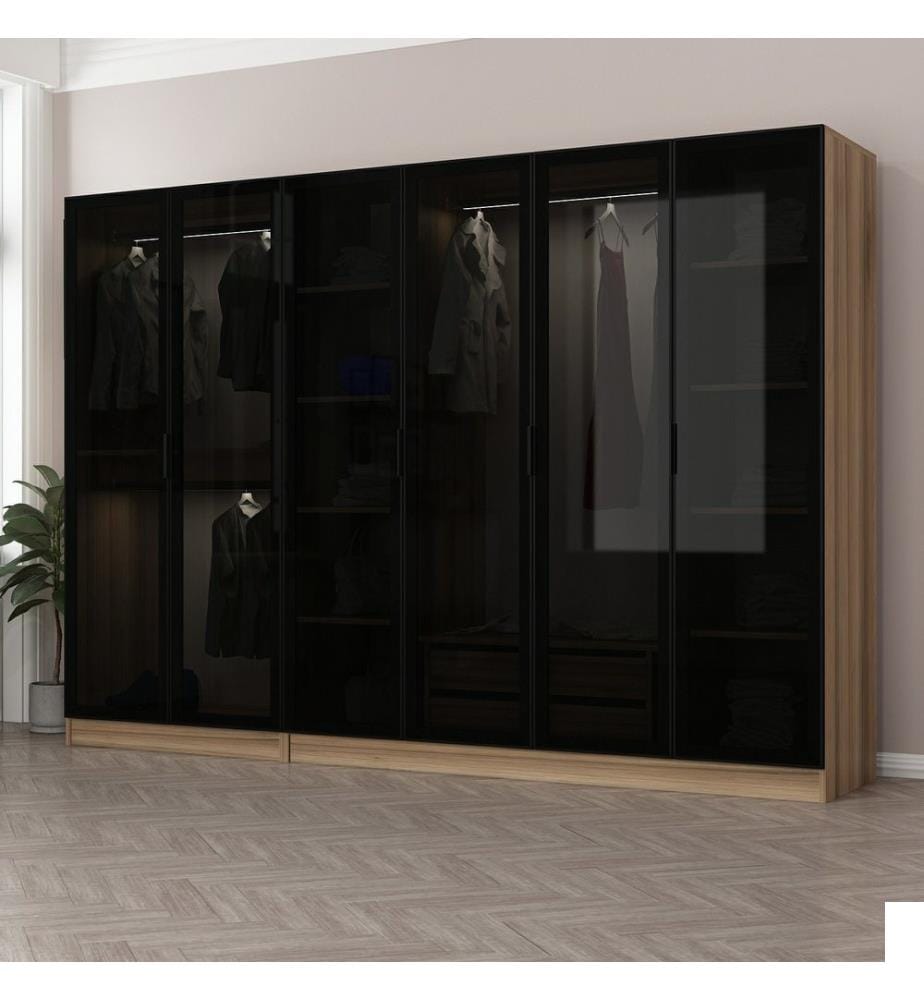 Armoire, protection contre la fumée, panneau de particules mélaminé