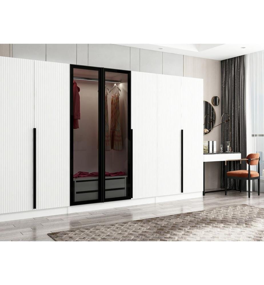 Armoire, protection contre la fumée, panneau de particules mélaminé