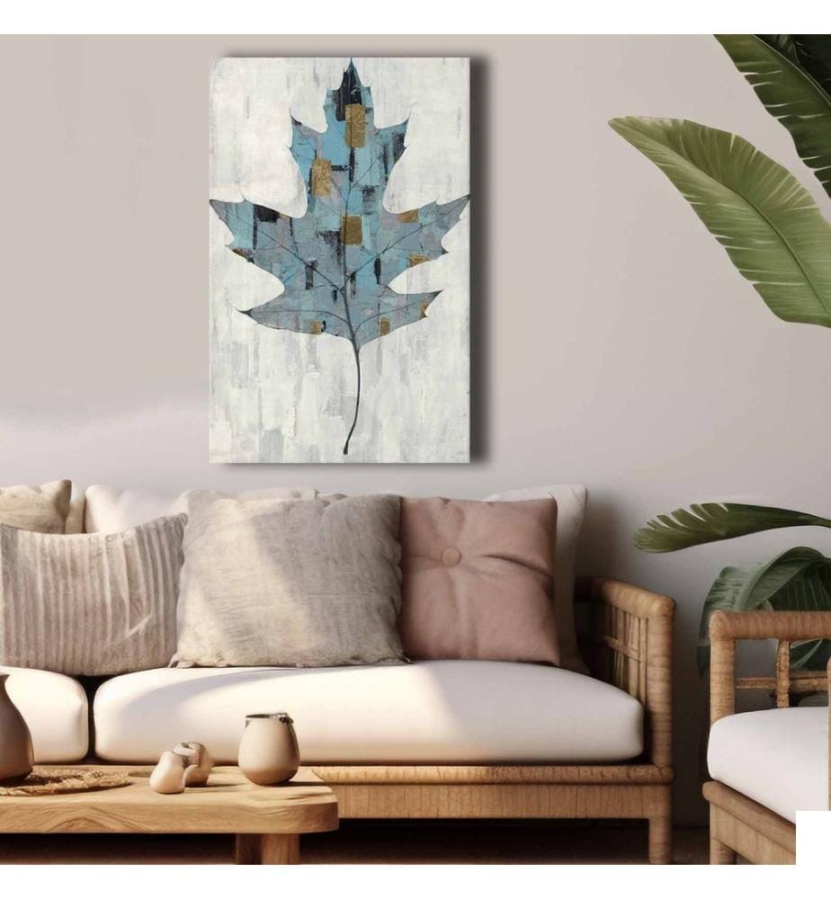 Peinture décorative sur toile, Multicolore, 100% CANVAS , Cadre : 100% BOIS DE PIN