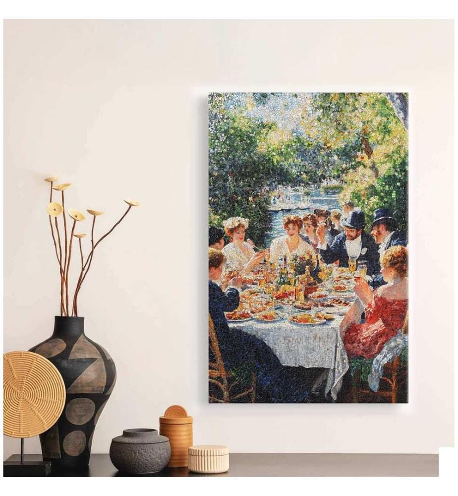Peinture décorative sur toile, Multicolore, 100% CANVAS