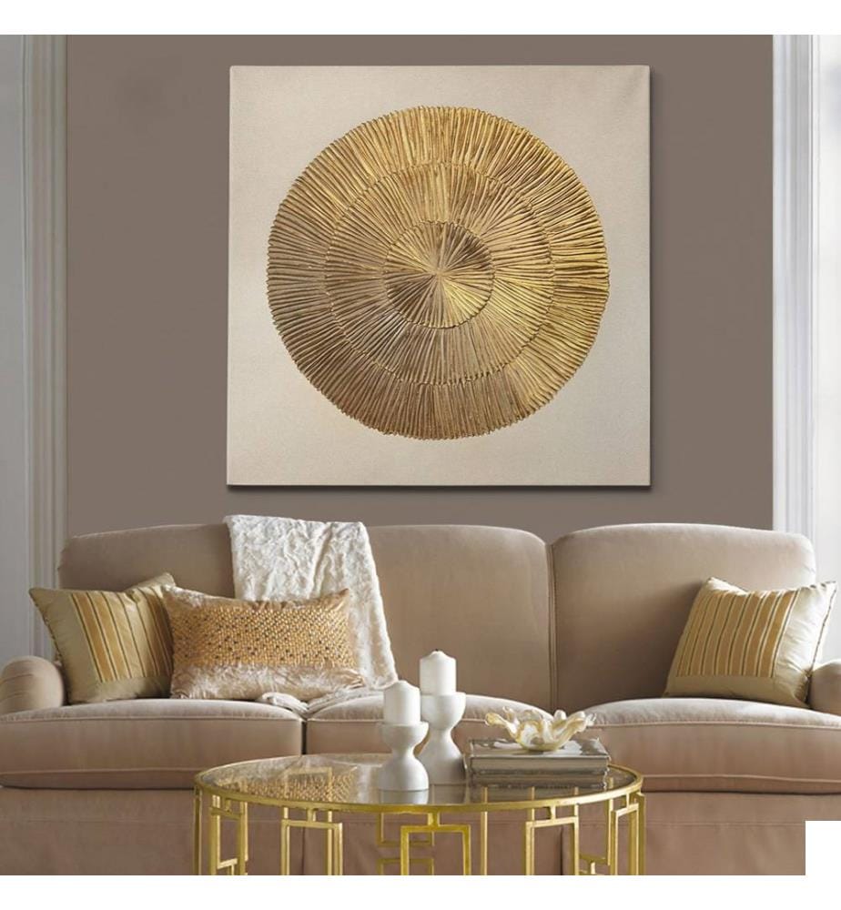 Peinture décorative sur toile, Multicolore, 100% CANVAS