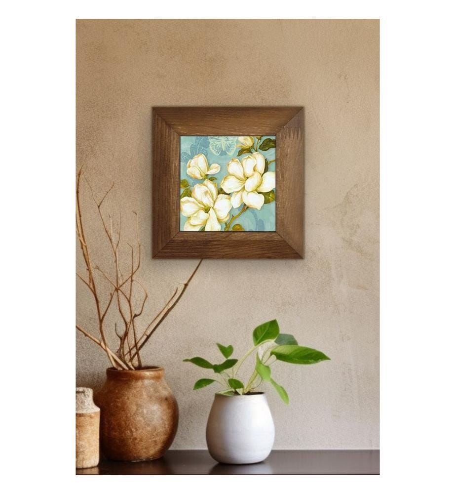 Peinture décorative encadrée, multicolore, 100% CERAMIQUE