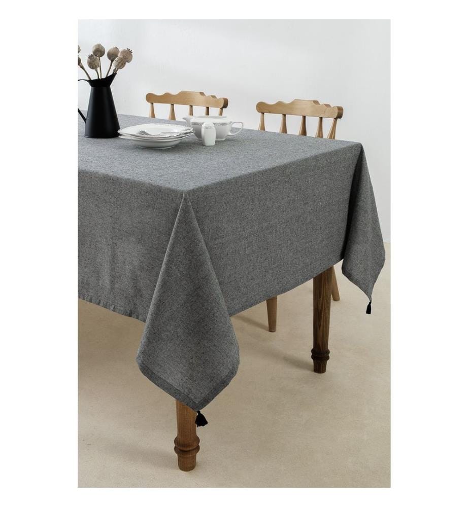 Nappe, noire, 65 % COTON / 35 % POLYESTER
