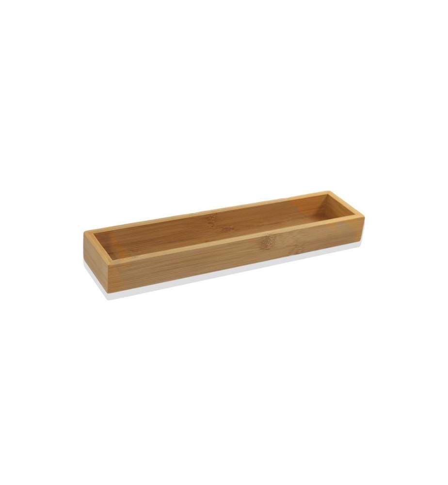 Plateau, en bois, beige, 100 % BAMBOU
