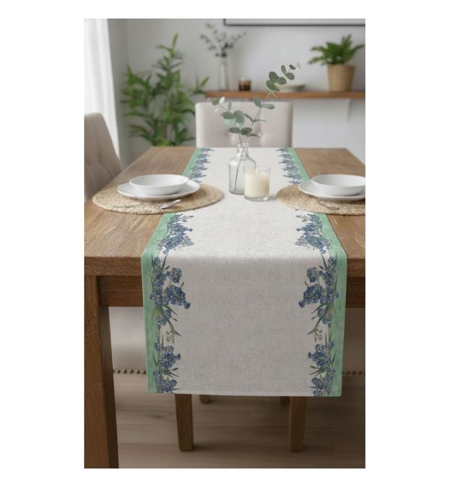 Tapis de course, 100 % coton, multicolore