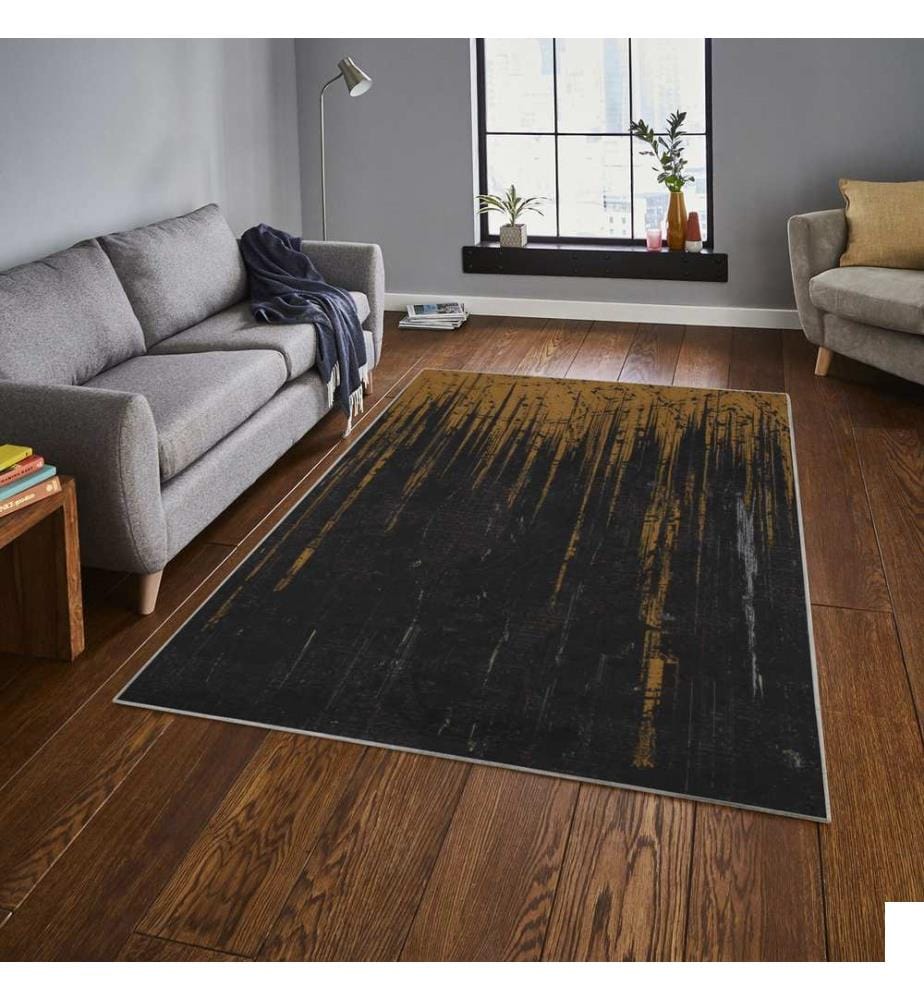 Tapis, multicolore, 100% polyester, 80 x 120 cm