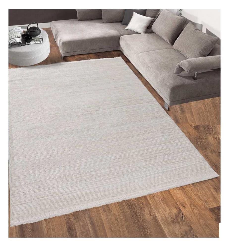 Tapis, crème, 70% polypropylène / 30% polyester, 160 x 230 cm