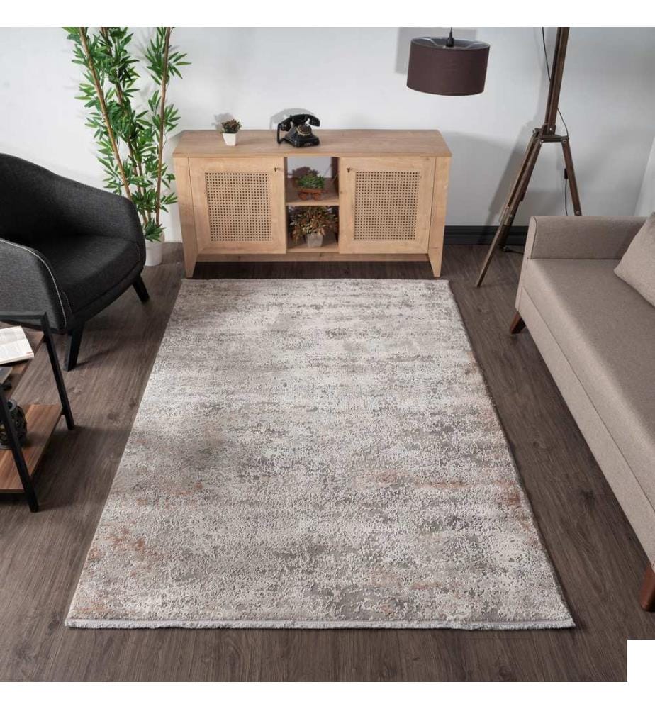 Tapis, crème, 70% polypropylène / 30% polyester, 120 x 180 cm