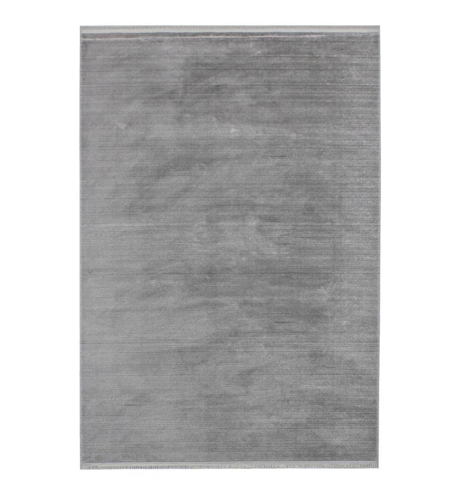 Tapis, gris, 100% acrylique, 100 x 200 cm