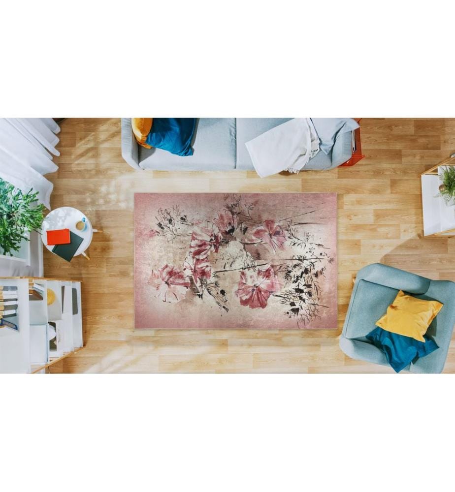 Tapis, poudre, 100% polyamide, 120 x 180 cm