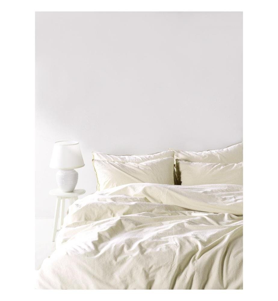 Blanc, Couette, Coton Pierre