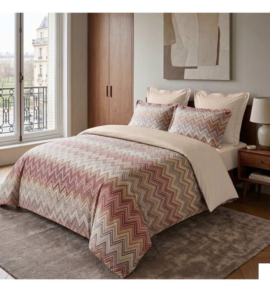 Housse de couette King, FR, 70 % coton / 30 % polyester, Terra