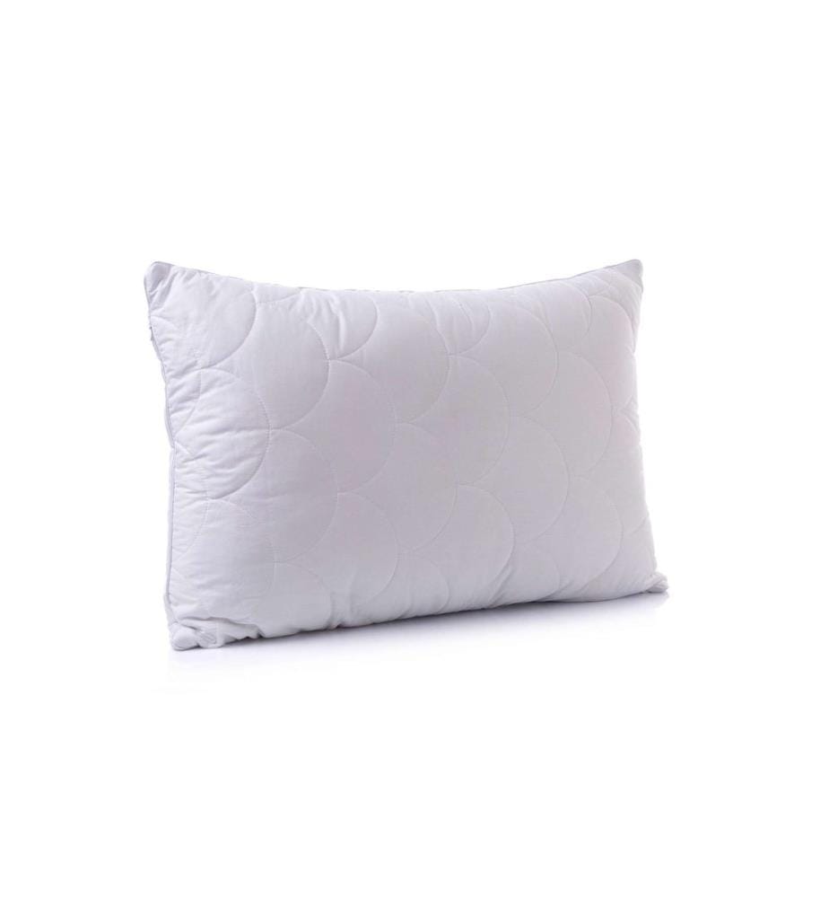 Oreiller, FR, 50 % coton, 50 % silicone, blanc