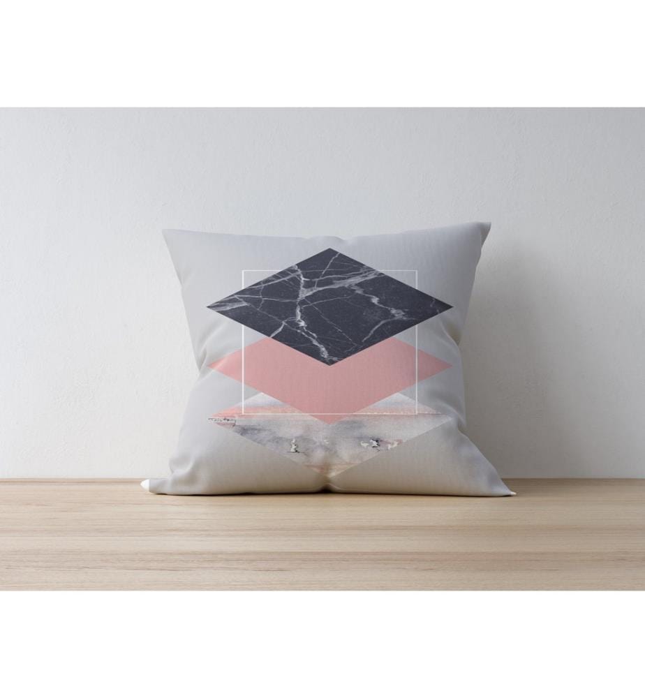 Housse de coussin, Multicolore, 50% Polyester / 50% Coton