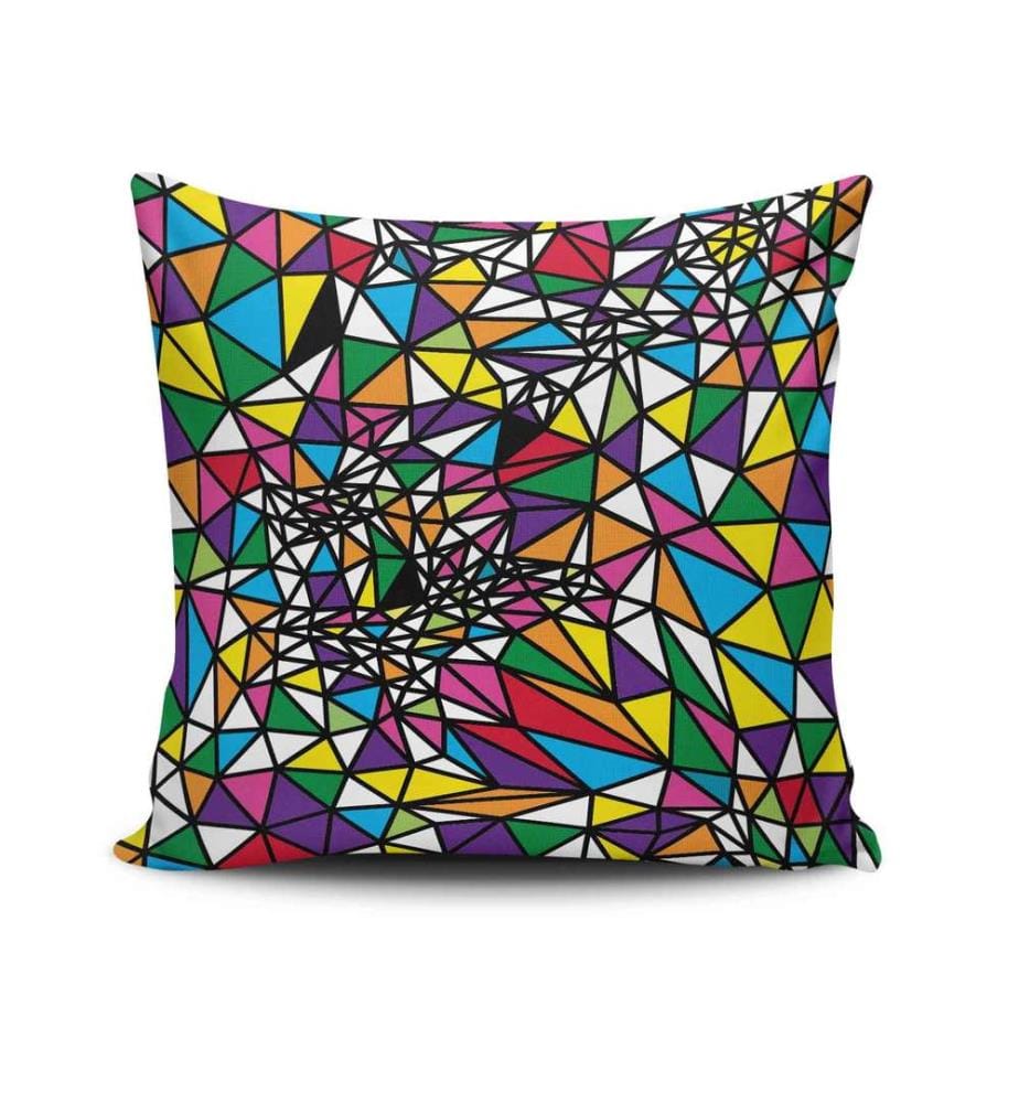 Coussin, Multicolore, 50% coton / 50% polyester
