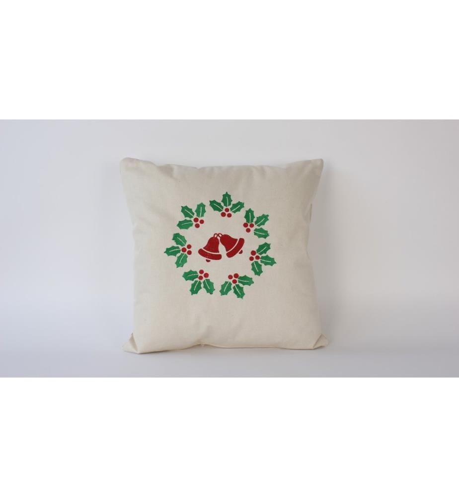 Coussin, crème, 100 % VELOURS