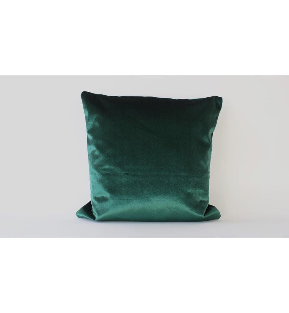 Coussin, vert, 100 % VELOURS