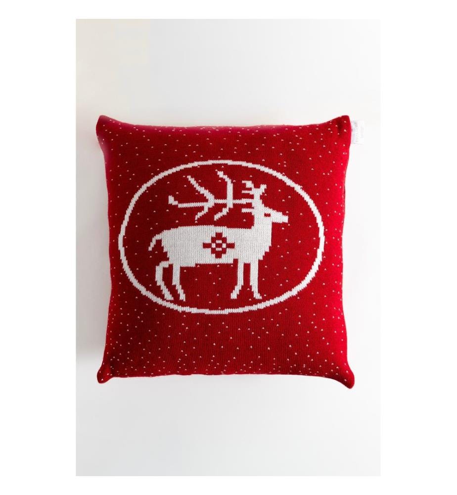 Coussin, rouge, 100 % ACRYLIQUE