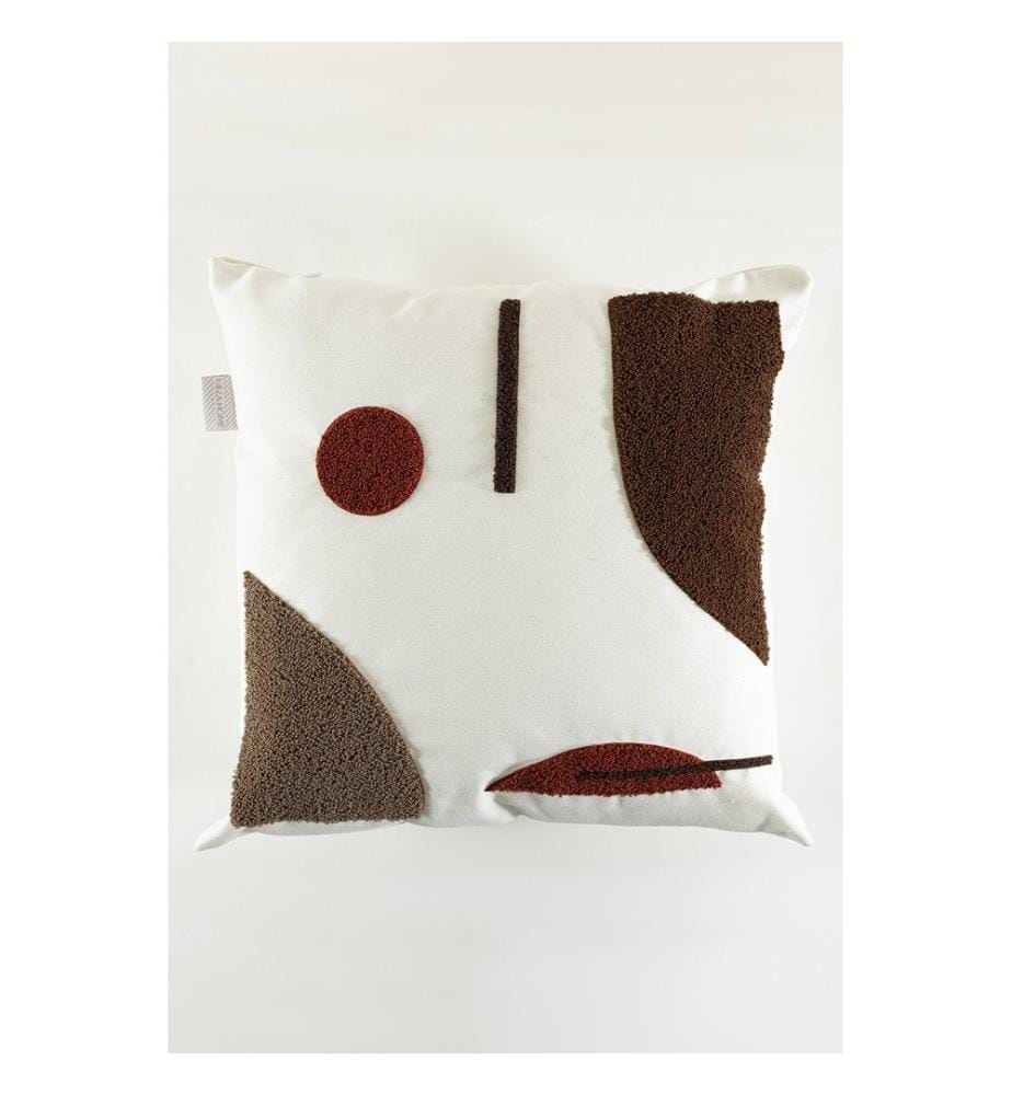Coussin, multicolore, 100 % LIN