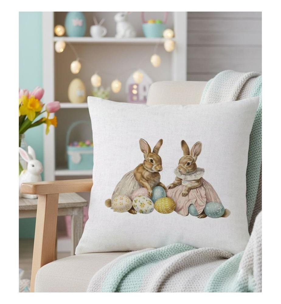 Housse de coussin, 100 % coton, multicolore