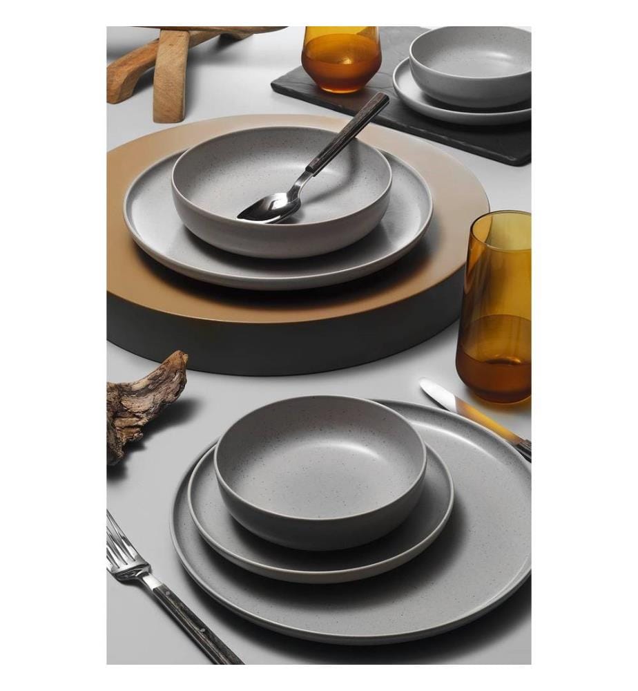 Service de table, 8 pièces, multicolore, 100% porcelaine