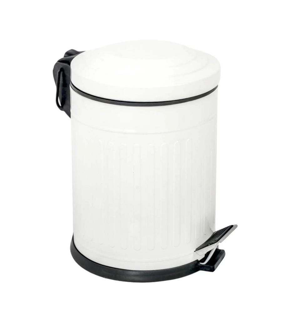 Panier, blanc, 100% métal