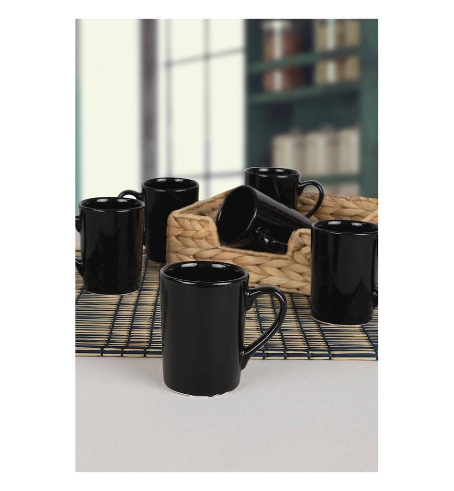 Noir, Tasse À Café, Céramique