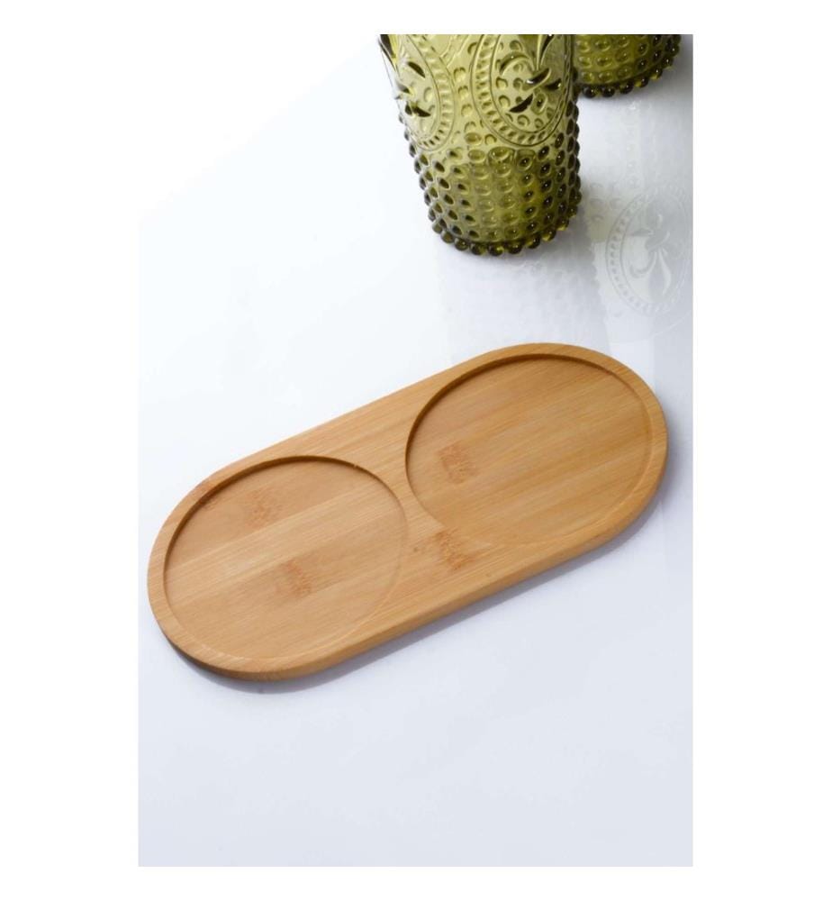 Support pour distributeur d'huile, en bois, 100 % BAMBOU