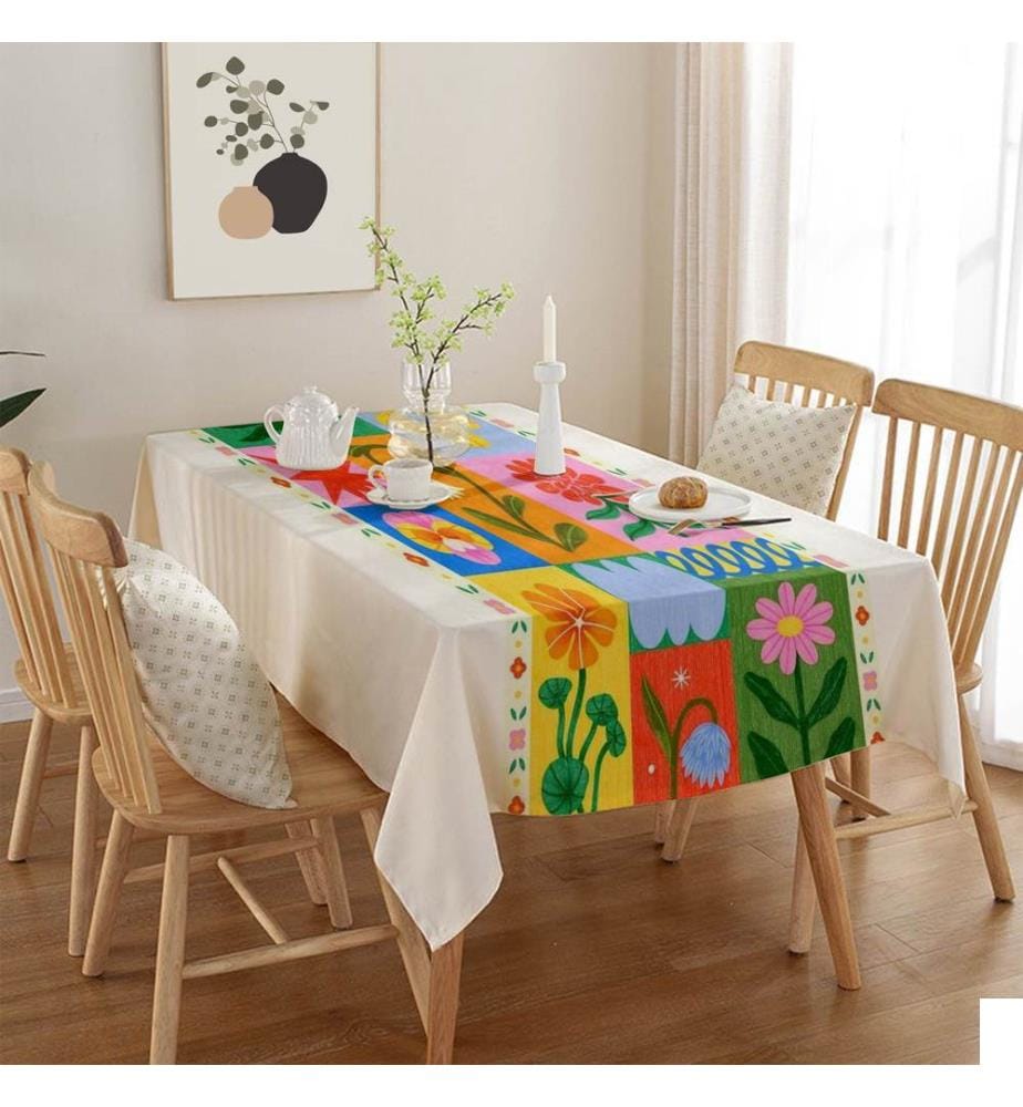 Nappe, multicolore, 50 % COTON / 50 % POLYESTER