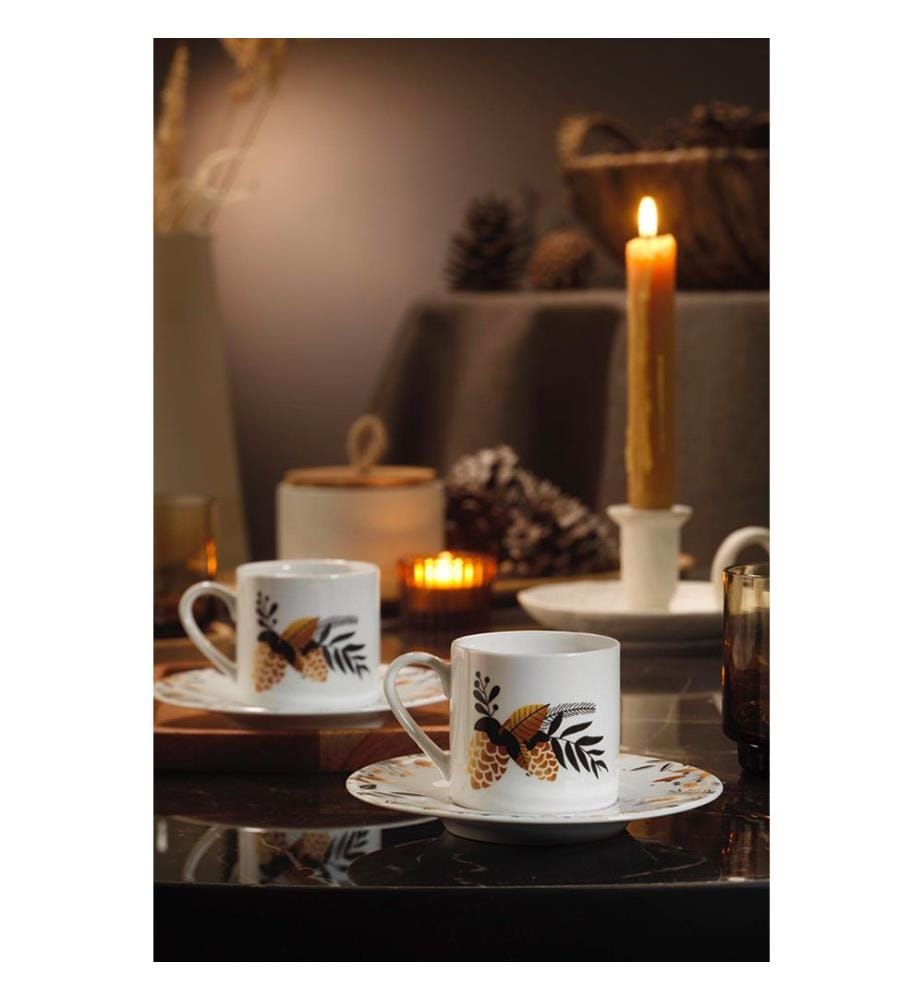 Coloré, Tasses À Café, De Porcelaine