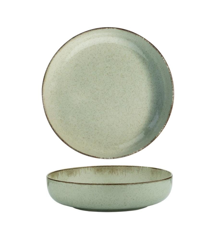 Set de bols, 4 pièces, vert, 100% porcelaine