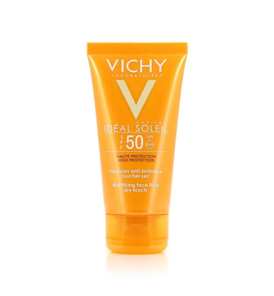 Fluide Hydratant Matifiant Idéal Soleil SPF 50 - 50 ml
