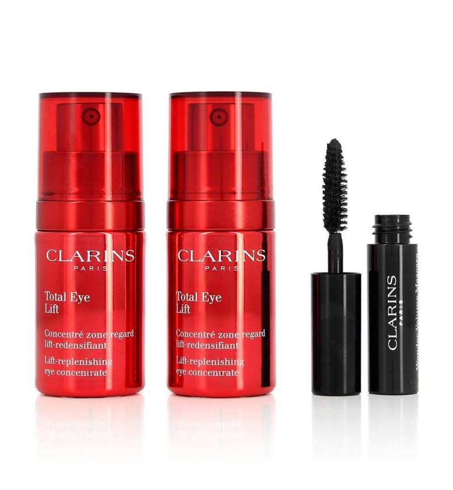 Coffret Concentré Redensifiant Total Eye Lift Duo et Mascara Wonder Volume XXL #Black - 2 x 15 ml + 1 x 3 ml