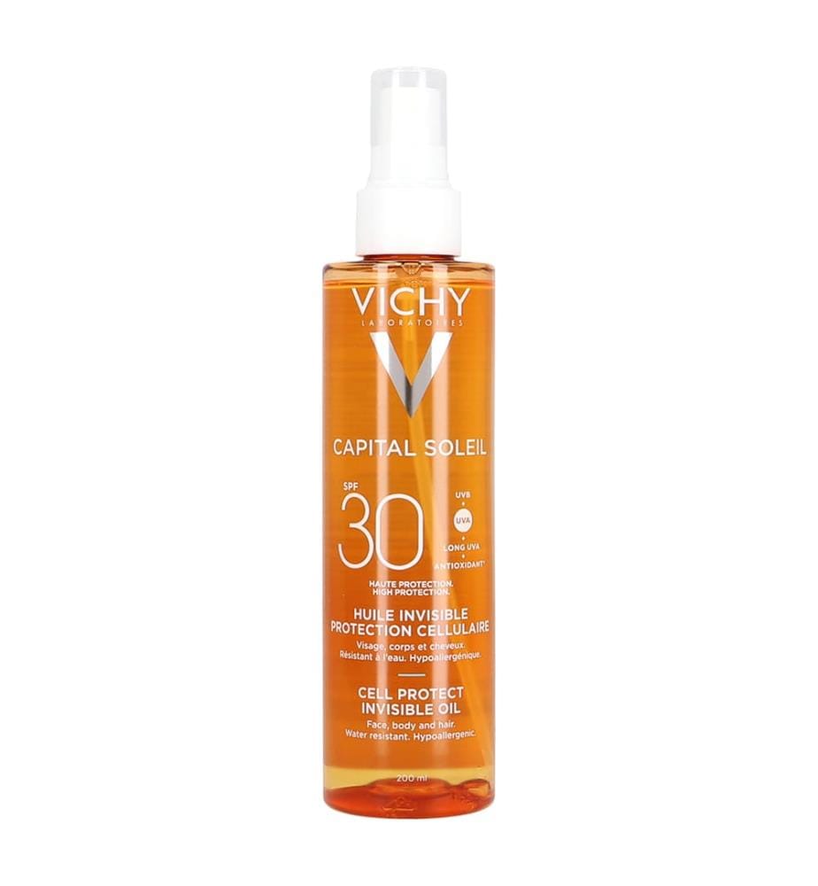 Huile Invisible Protection Cellulaire SPF30 Capital Soleil - 200 ml