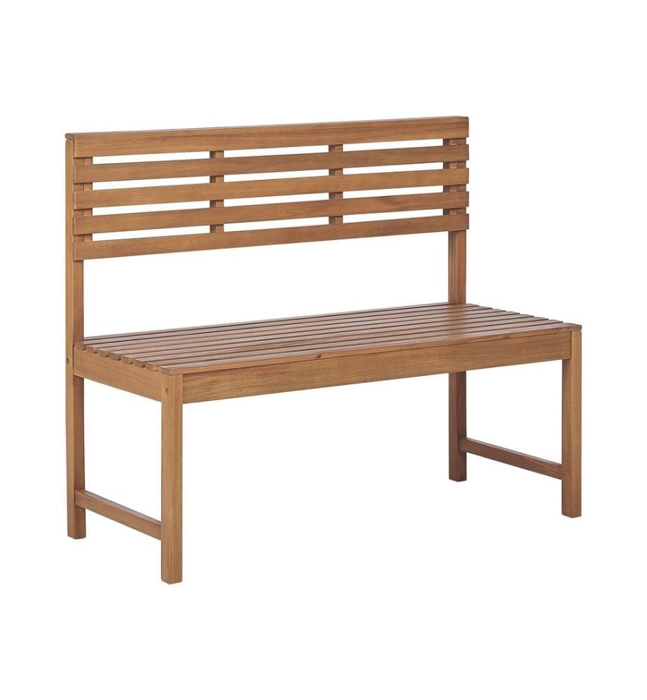 Banc de jardin TREIA 110 cm Acacia Marron