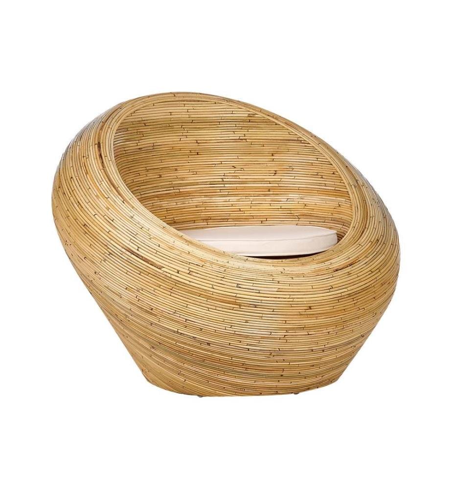 Fauteuil de jardin MAIORI Rotin Naturel