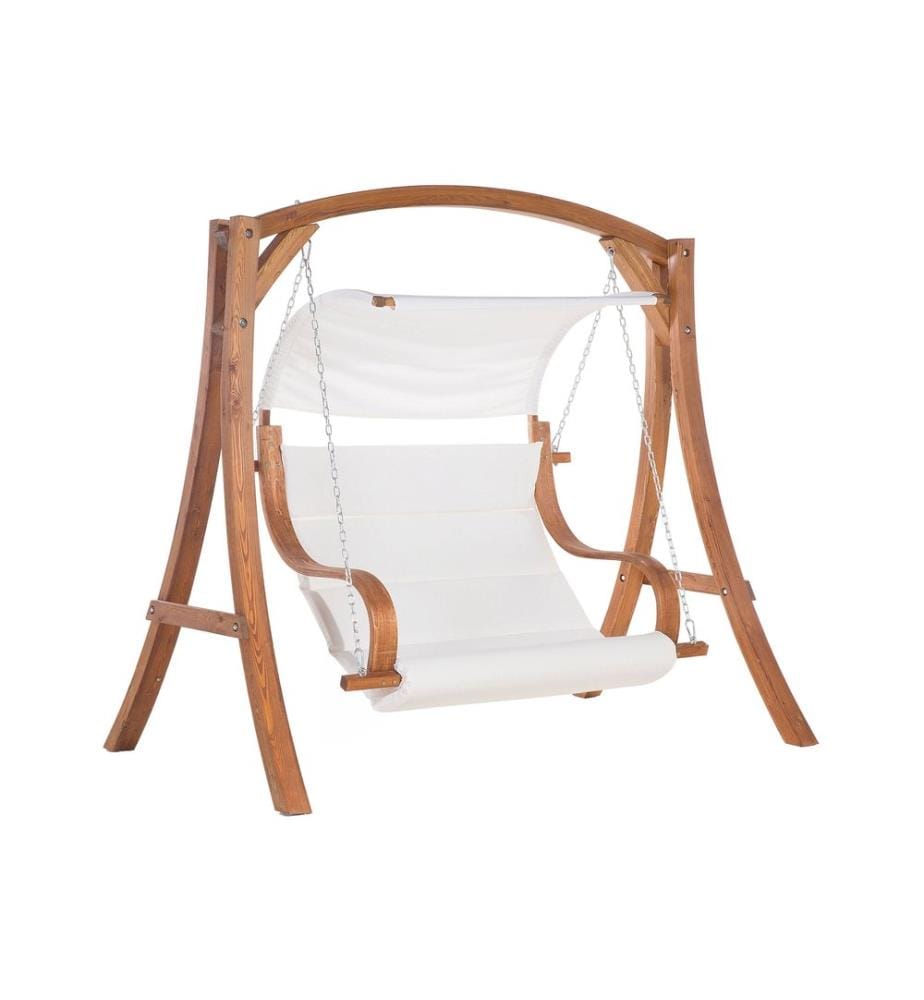 Balancelle de jardin APRILIA Marron