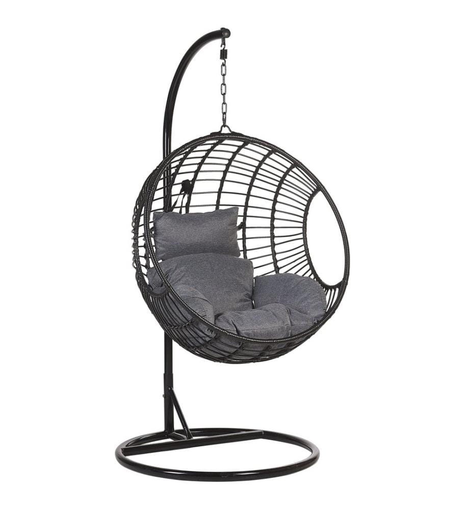 Fauteuil suspendu avec support ASPIO Noir