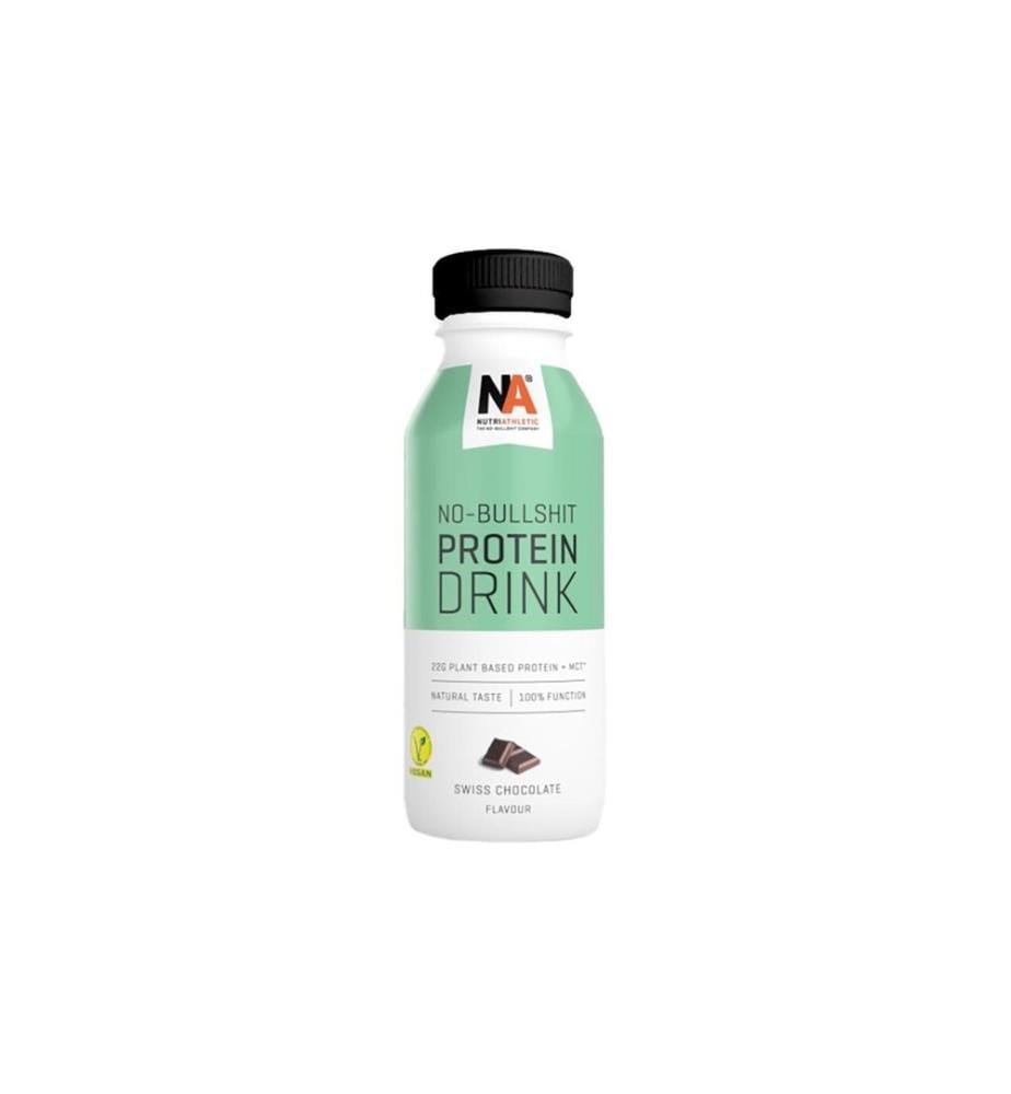 NUTRIATHLETIC - Boisson sportive Protein Drink Plant-based 12 x 330 ml