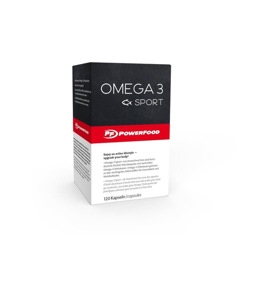 PowerFood One - Capsules Omega 3 Sport 180 g
