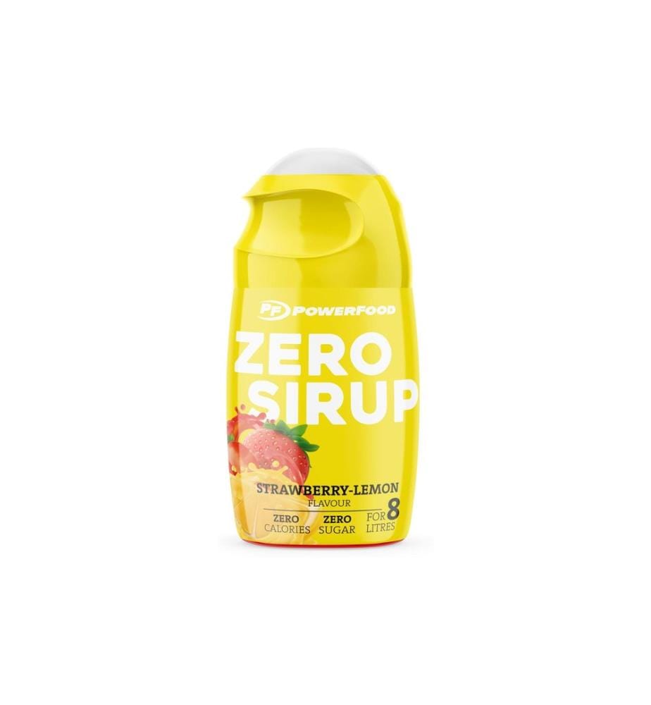 PowerFood One - Sirop zéro 65 ml, Strawberry-Lemon
