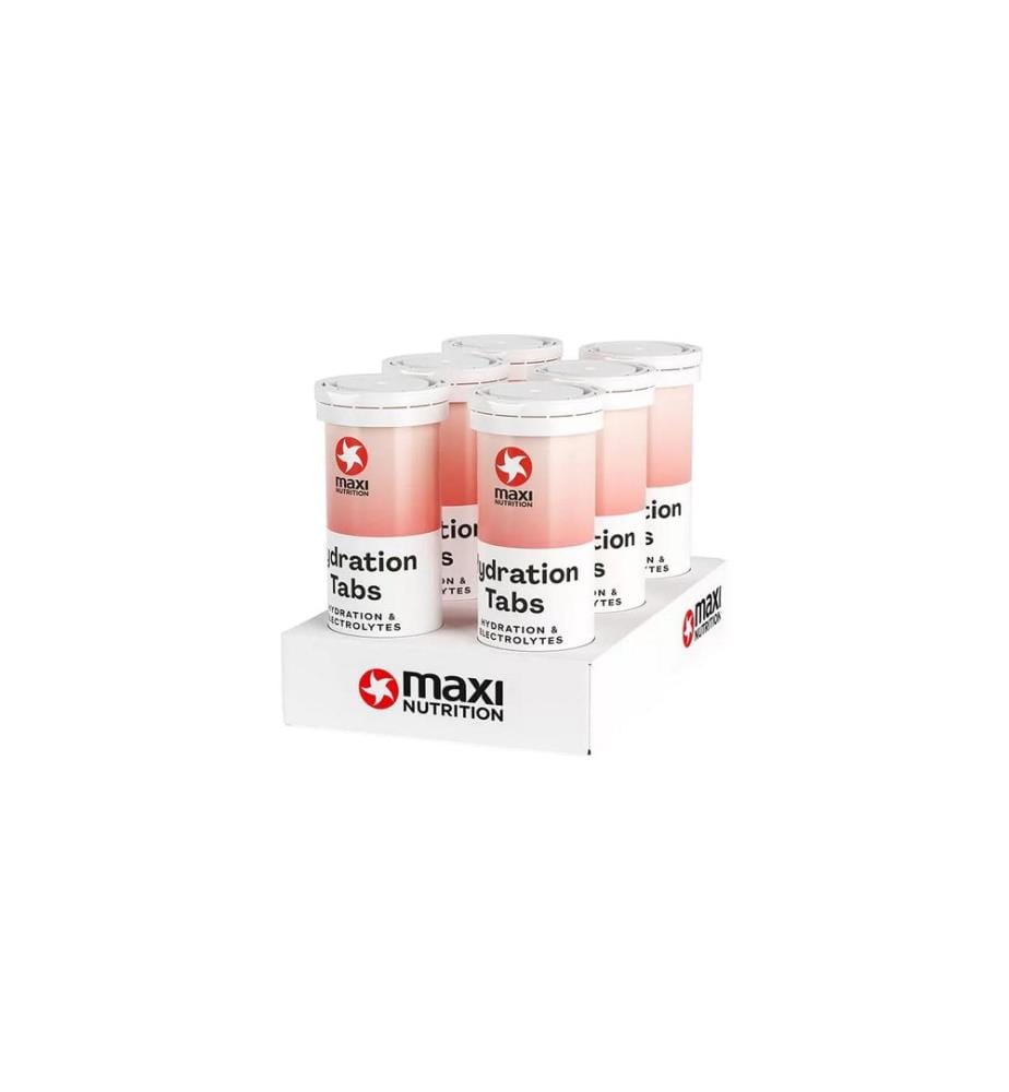 Maxi Nutrition - Nutrition Hydration Tabs Pink Grapefruit, 6x Röhrchen