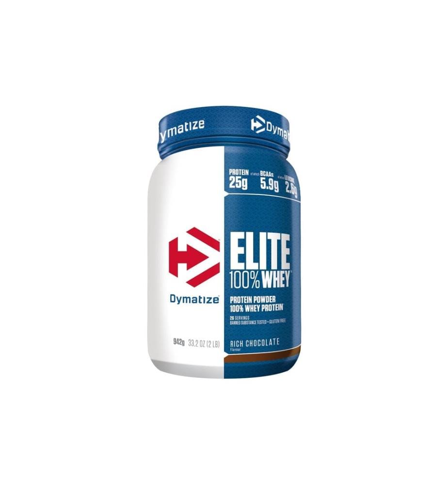 Dymatize - Poudre Elite Whey chocolat 942 g